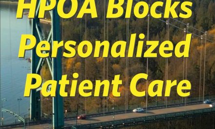 HPOA Blocks Personalized Health Care